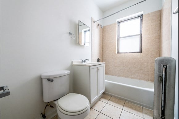 Pangea Auburn Gresham Apartments for rent in Chicago | 8057 S Marshfield Bathroom
